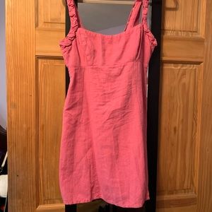 Pink summer Zara dress